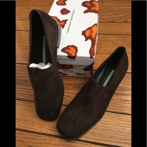 Donald Pliner suede shoes